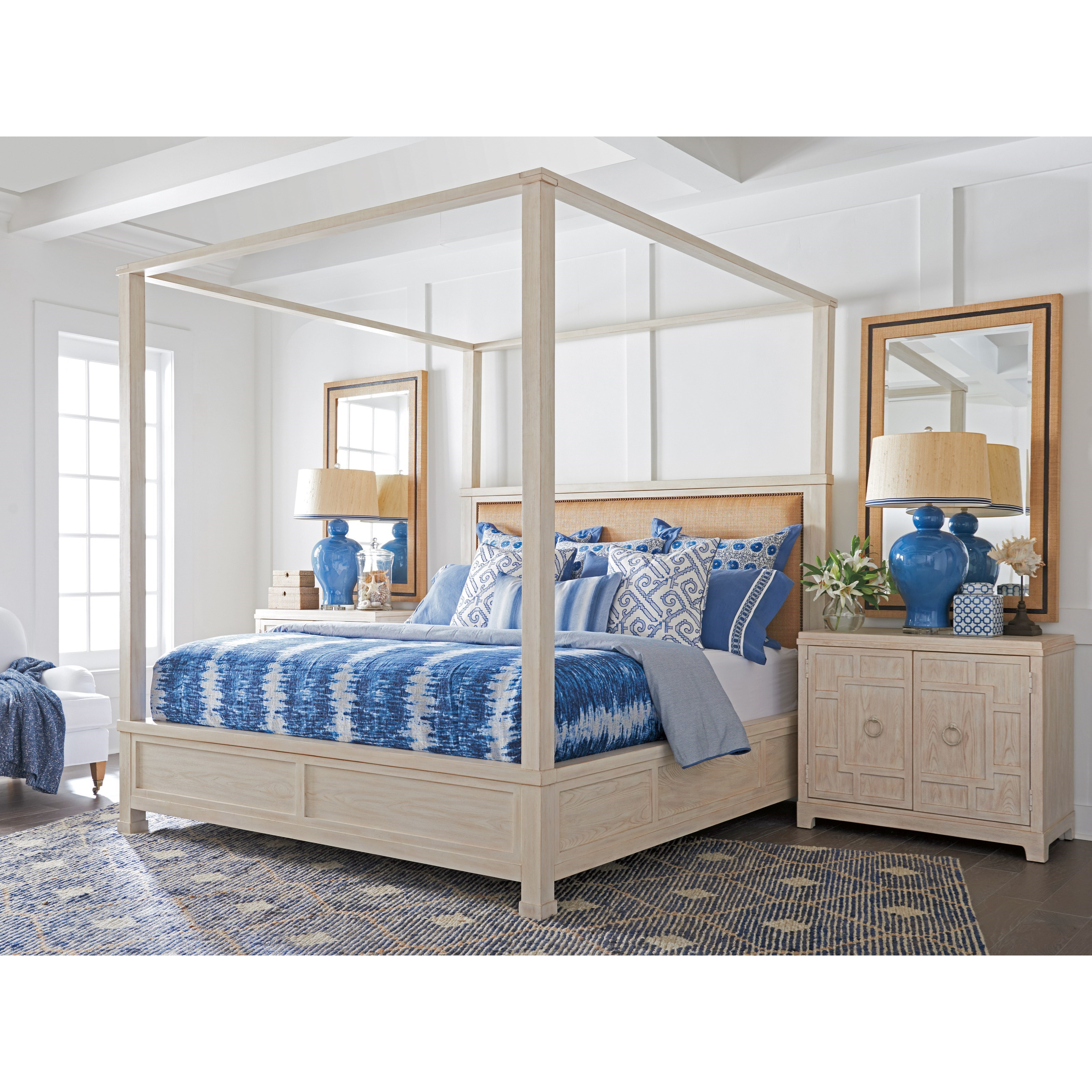 Barclay Butera Newport 921 K Bedroom Group 2 King Bedroom Group Baer